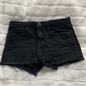 Blank nyc black denim shorts